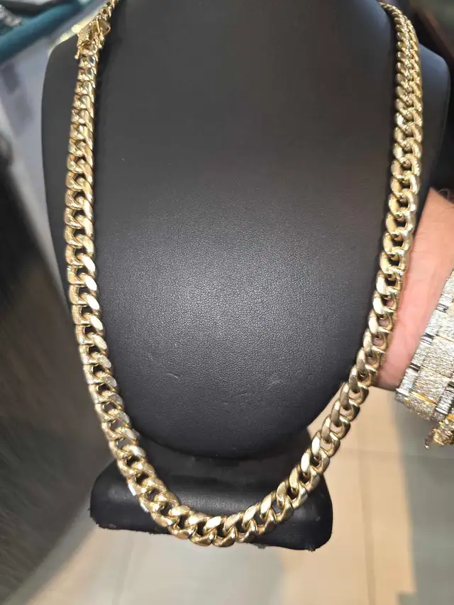 miami cuban 10k gold 50.6g - Photo 3