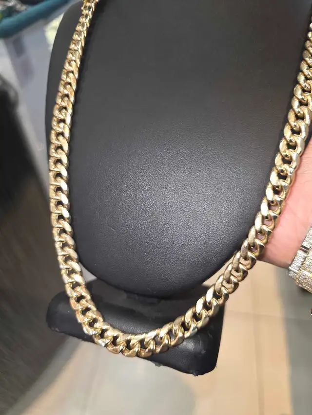 miami cuban 10k gold 50.6g - Photo 4