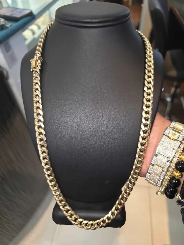 miami cuban 10k gold 50.6g - Photo 7