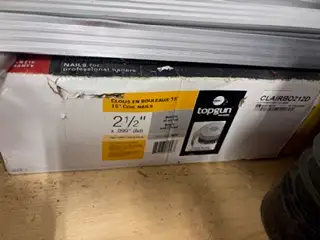 Clous Topgun à bobine en caisse