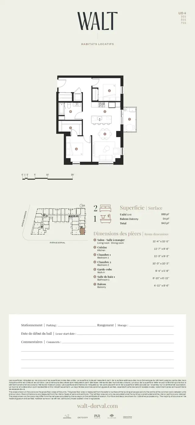 WALT Dorval : unités 4 1/2 disponibles dès maintenant ! - Photo 4