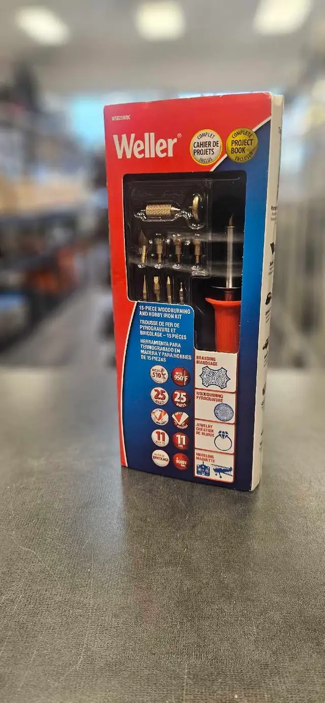 Weller Woodburning and Hobby Iron kit NEW - Photo 2