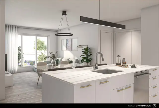 Spacieuse Unité 1 Chambre au Complexe Le Pivot - Photo 5