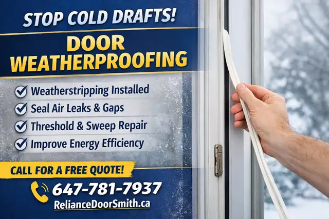 WEATHERPROOFING / DRAFT FIX