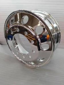 22.5x8.25 Polished Aluminum Rim - Photo 2