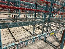 Used  wire mesh decking for box beams or step beams 42' x 46'.