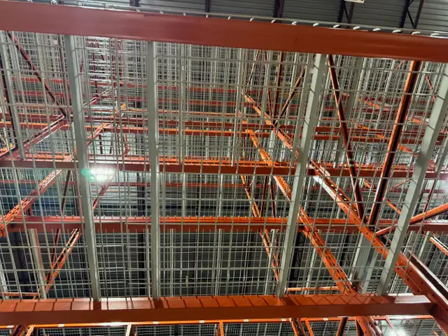 USED Wire Mesh Decks For Step Beams - 42' deep x 48' long - Photo 3