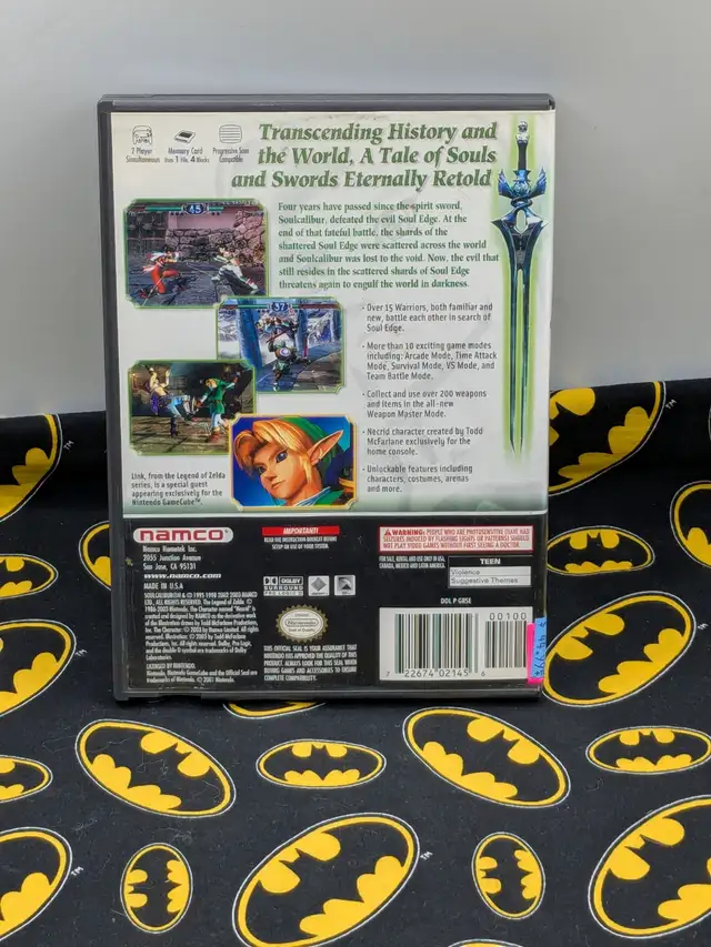 Soul Calibur II Nintendo GC (#2878) - Photo 2