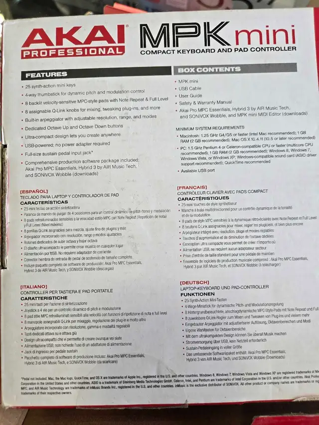 AKAI MINI WITH BOX - Photo 5