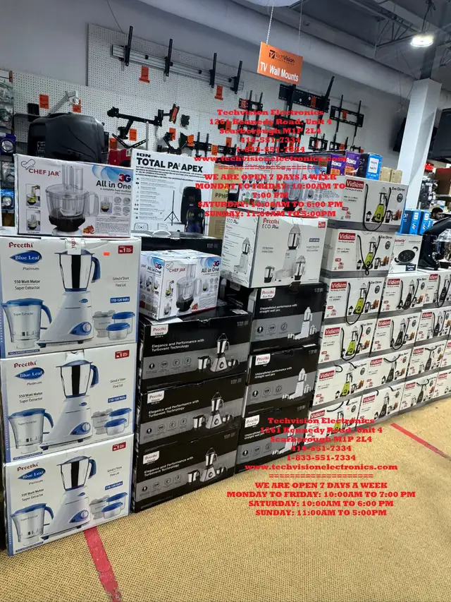 Preethi & Vidiem Mixer Grinder, 110 V for Canada with warranty - Photo 4