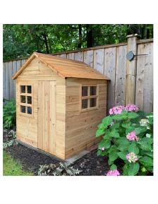 Maison en bois exterieur pour enfant - Photo 2