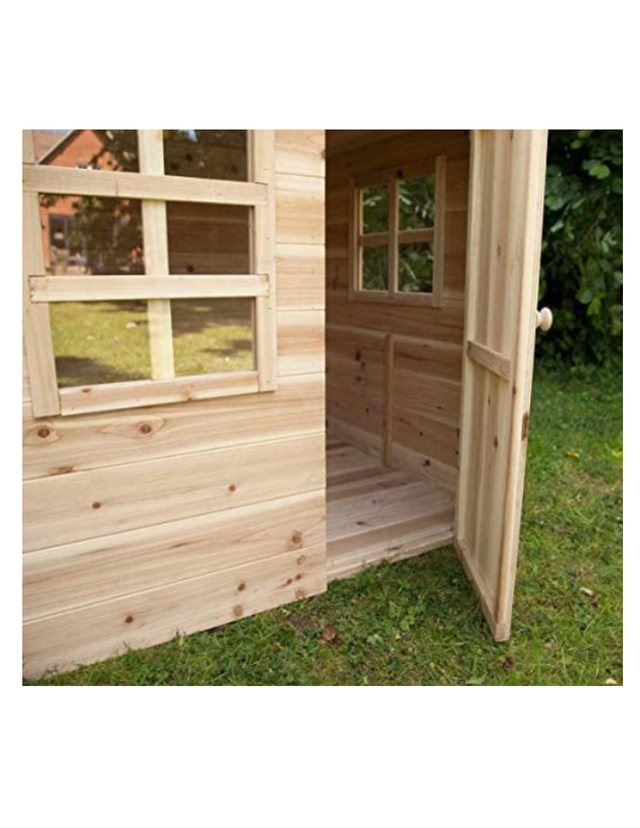 Maison en bois exterieur pour enfant - Photo 4