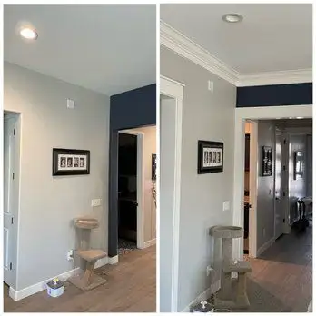 Kitchen, Bar, Carpentry, Trim, Baseboard, Shelf, Casing. - Photo 7