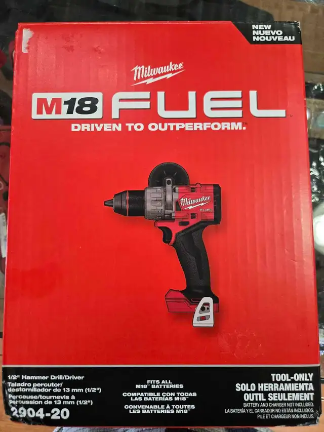 MILWAUKEE 2904-20 1/2 HAMMER DRILL