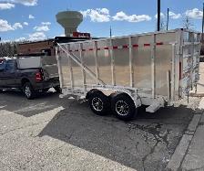 7 Ton Dumpster Bin Dump Trailer Rentals Ottawa