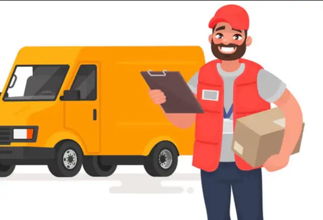 Tiffin delivery driver