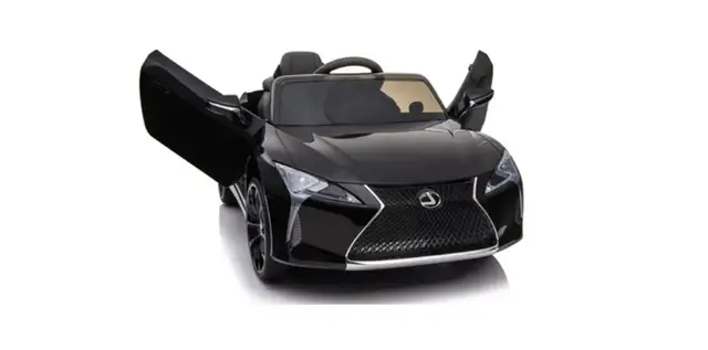 Lexus Child Ride, Baby Ride, Kids Ride On 12v Black Car w Remote - Photo 6