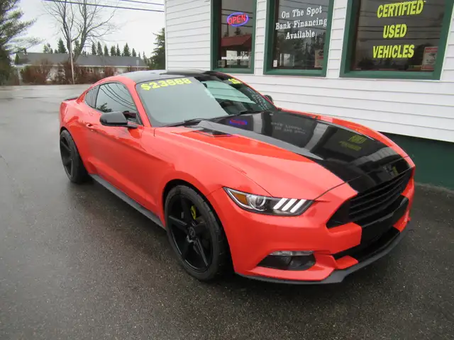 2015 Ford Mustang Ecoboost Premium | Heated and Cooled Leather |
