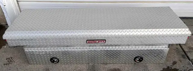 WEATHER GUARD ALUMINUM TRUCK TOOL BOX / CARGO STORAGE