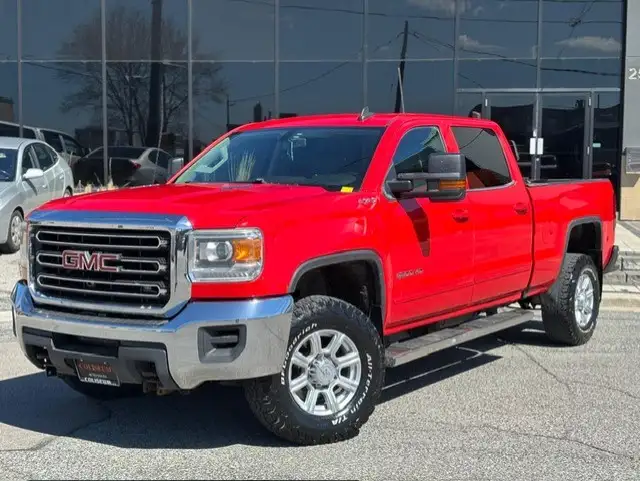 2016 GMC Sierra 2500HD SLE 4X4 6.6L DURAMAX DIESEL-CREW CAB-CE