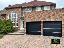 Flush Panel Garage Doors – Modern, Smooth Finish