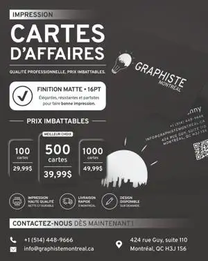 Design and Printing services