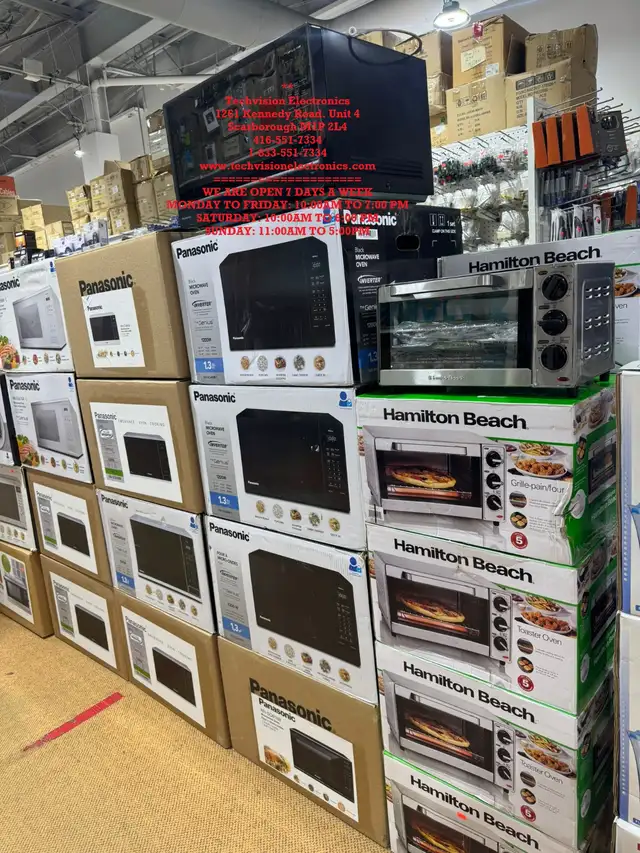 PANASONIC MICROWAVE 1.1, 1.3, 1.6, 2.2 CUFT - Photo 2