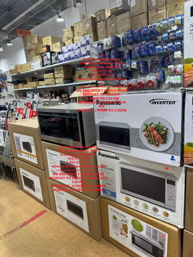 PANASONIC MICROWAVE 1.1, 1.3, 1.6, 2.2 CUFT - Photo 3