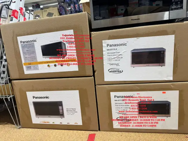 PANASONIC MICROWAVE 1.1, 1.3, 1.6, 2.2 CUFT - Photo 4