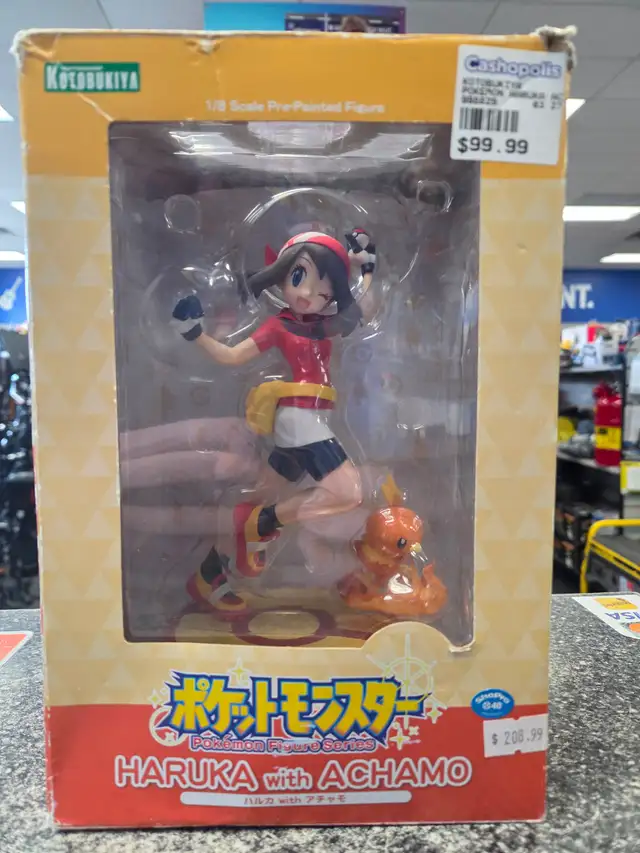 Kotobukiya Pokemon 1/8 scale Haruka w/Achamo @ Cashopolis!