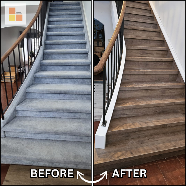 CUSTOM VINYL STAIR NOSINGS & STAIR TREADS  – SASKATOON, SK - Photo 5