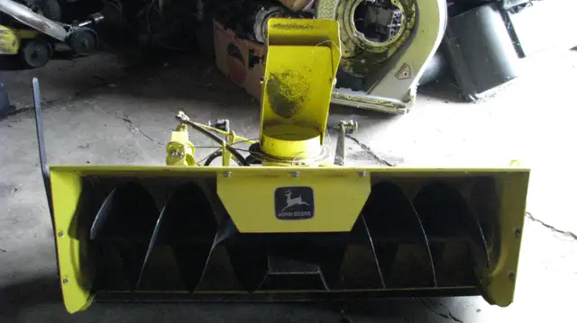 ISO John Deere snowblower and blade attachments - Photo 3