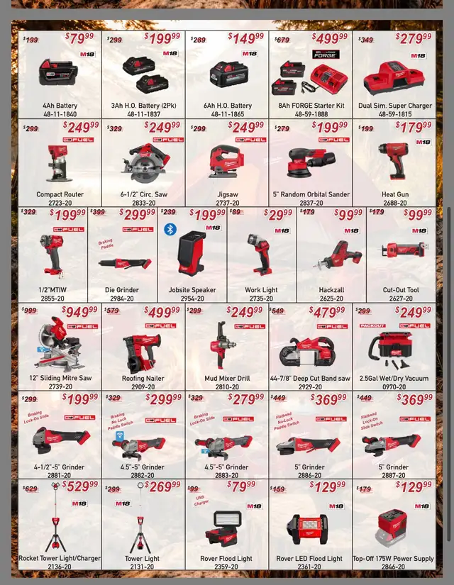 Milwaukee & Dewalt April Promos at Prime Fasteners - Photo 3