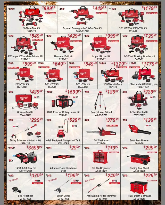 Milwaukee & Dewalt April Promos at Prime Fasteners - Photo 4