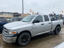 4x4 ~ 2010 Dodge Ram 1500 Quad cab, low kms & SAFETIED