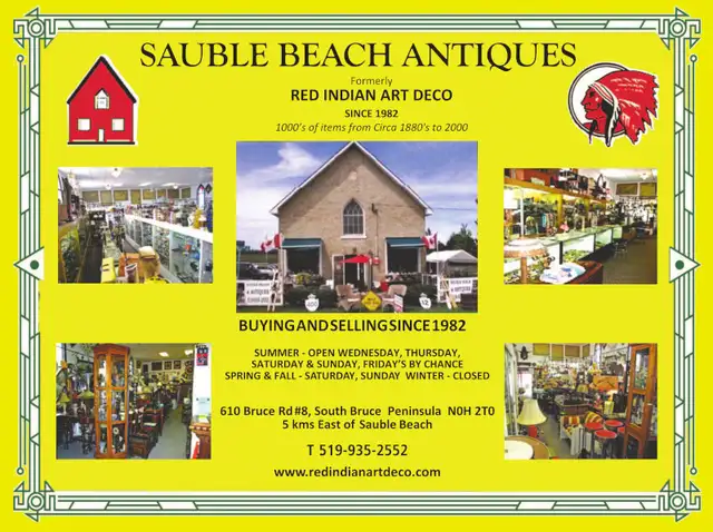 RE-OPENING SAUBLE BEACH ANTIQUES & 20th CENTURY COLLECTIBLES