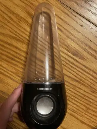 Sharper Image Water and Light wireless Bluetooth Speaker