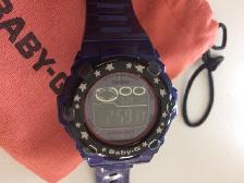 MONTRE NEUVE MAUVE BABY-G FEM OU ADO FONCTIONNE PARFAIT $115.00