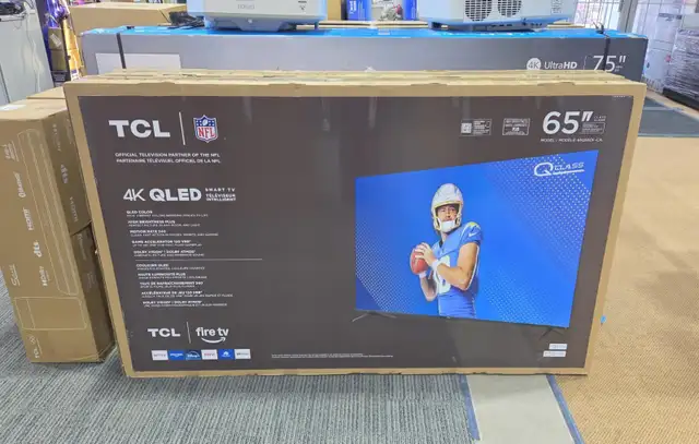 TCL 65' Q CLASS 4K QLED SMART TV (MODEL: 65Q550F-CA) - Photo 2