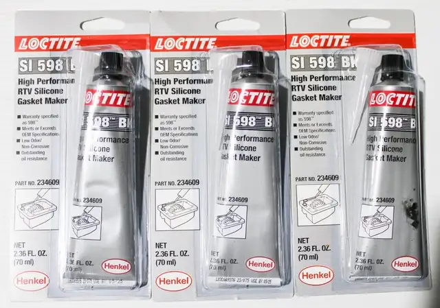 70ML HENKEL LOCTITE SI 598 RTV SILICONE GASKET MAKERAS PICTURED