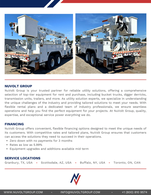 2014 Freightliner M2 BC Altec AM55 Bucket Truck - Photo 2