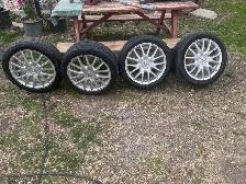 4 Volkswagen Tires and Rims
