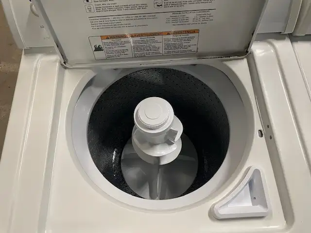 Laveuse sécheuse traditionnelles blanches Inglis - Photo 3