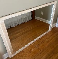 Wood framed Mirror