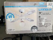 ceiling fan brand new never opened
