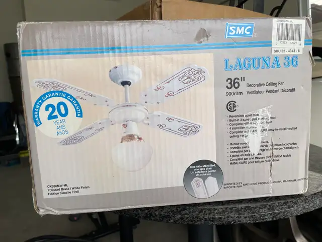 ceiling fan brand new never opened - Photo 2