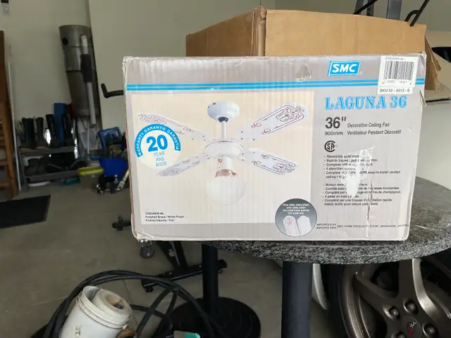 ceiling fan brand new never opened - Photo 4