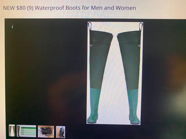 Magreel Hip Waders, Lightweight Waterproof Hip Boots for Men