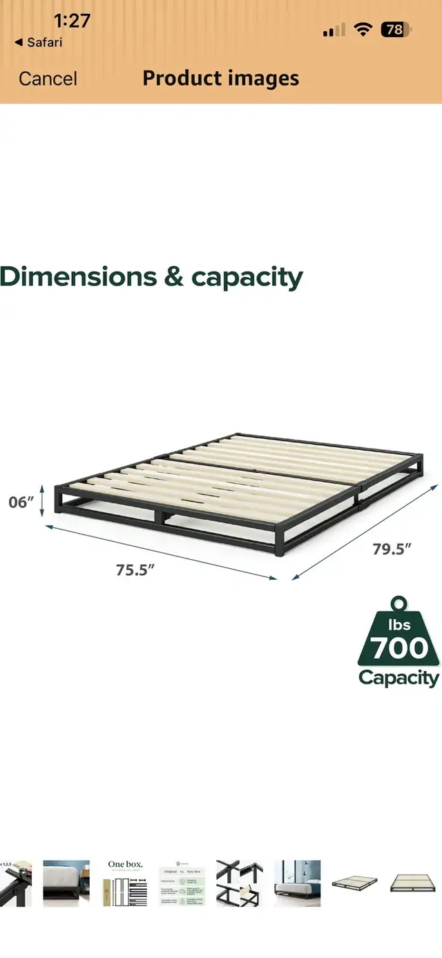 King Bed Frame - Photo 2