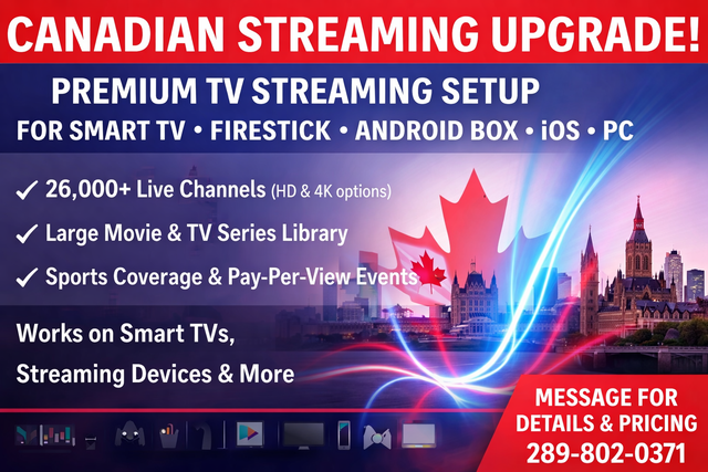 4K IPTV– Works on Most Devices